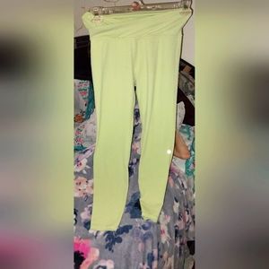 Brand New Lime Green GLOWMODE Yoga  Pants
